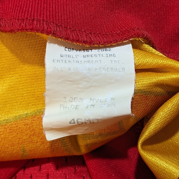 Vintage Hulk Hogan Hulkamaniacs WWE Jersey men's M - Picture 8 of 8